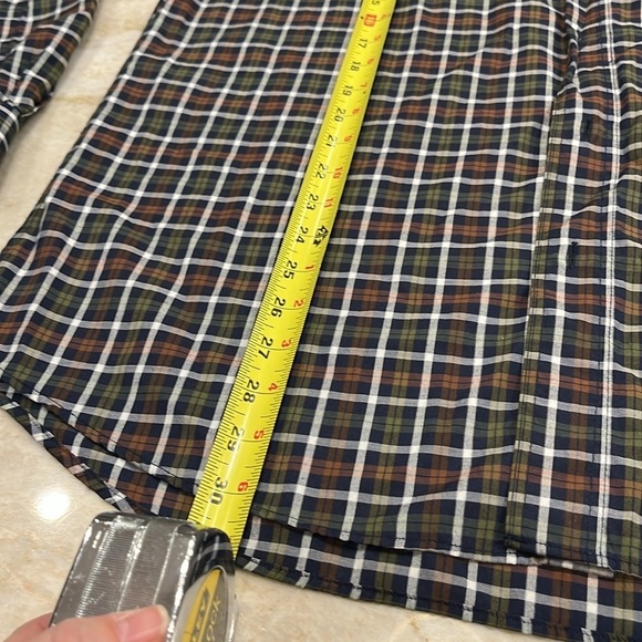 Taylor‎ Dry Goods | Modal Cotton Plaid Dress Shirt | Blue Multi | Men’s Large - Picture 9 of 13